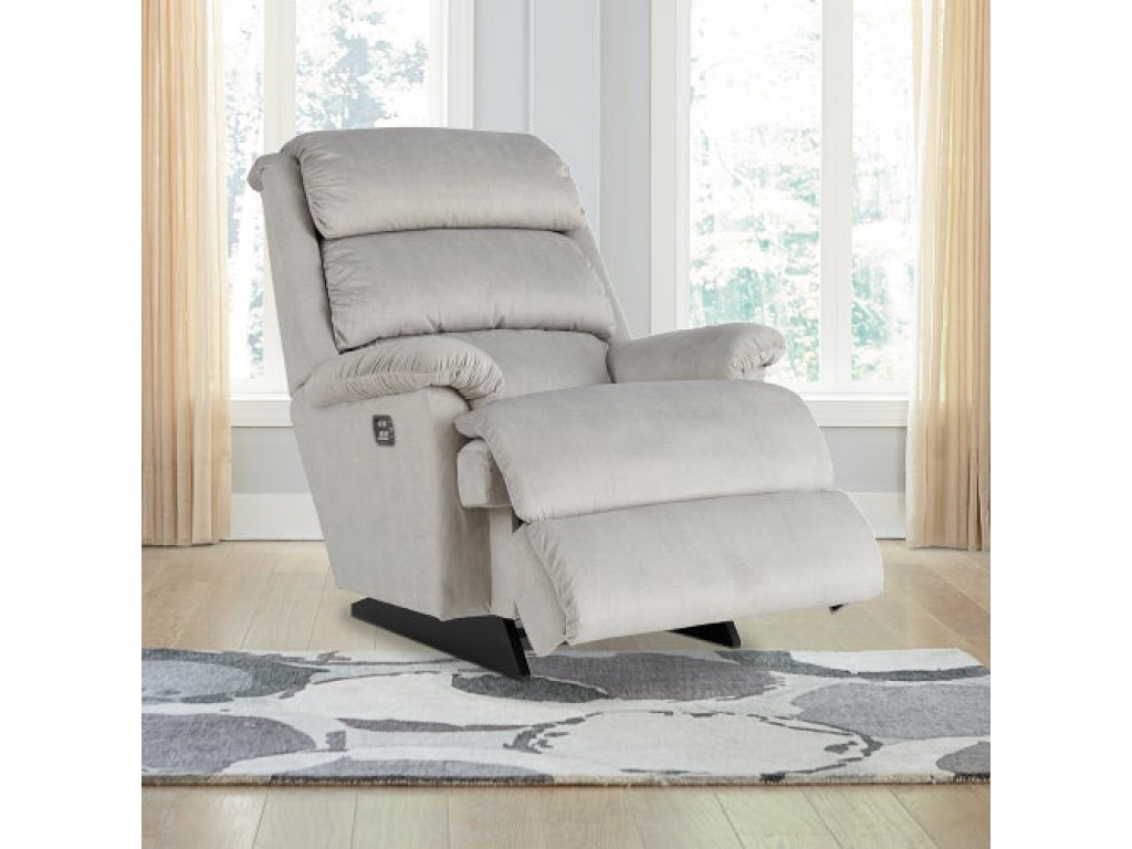 Astor Power Rocking Recliner w/ Headrest & Lumbar - image 2