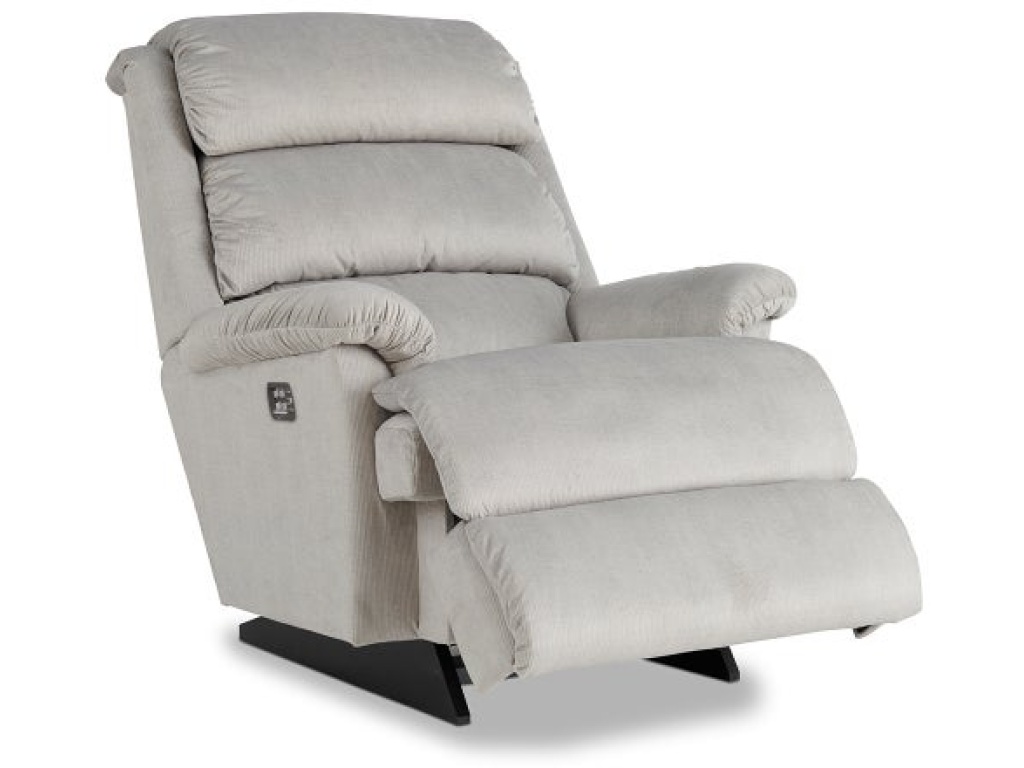 Astor Power Rocking Recliner w/ Headrest & Lumbar - image 4