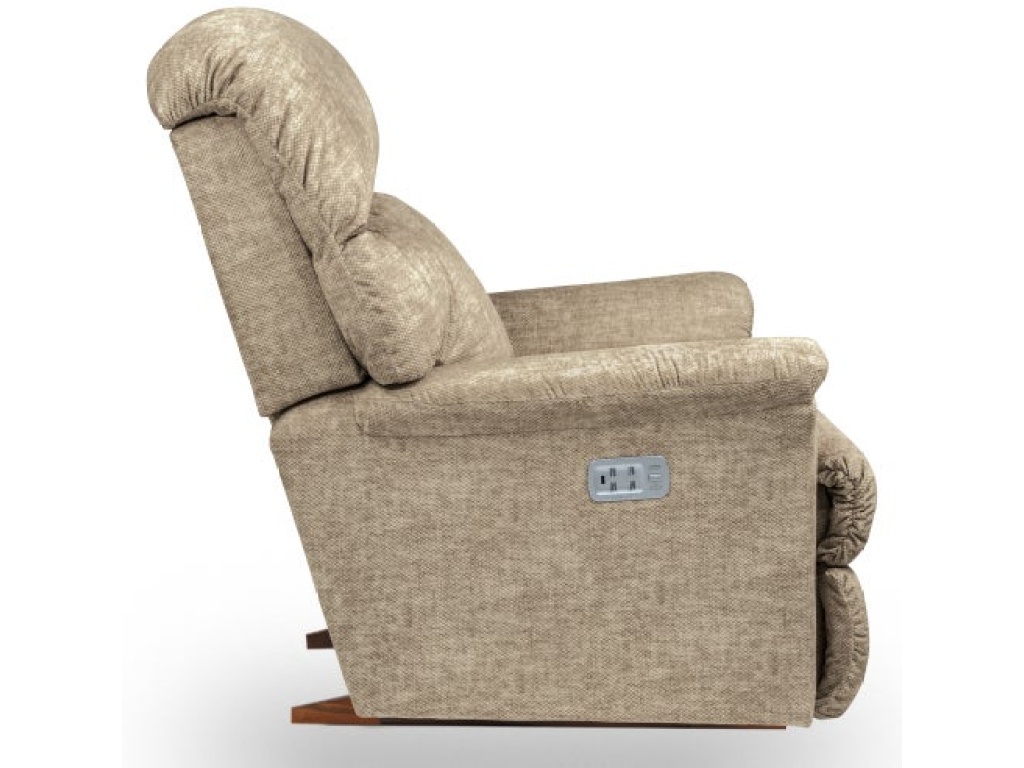 Reed Power Rocking Recliner w/ Headrest & Lumbar - image 6