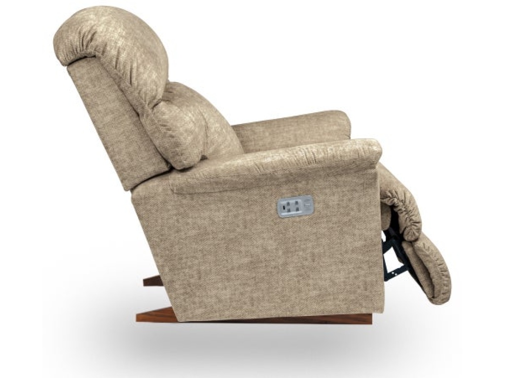Reed Power Rocking Recliner w/ Headrest & Lumbar - image 7