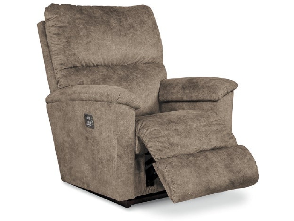Brooks Power Rocking Recliner w/ Headrest & Lumbar - image 5