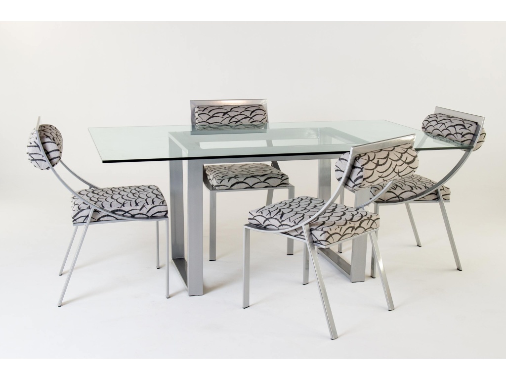Nolan Table Base with Blake Dining Chairs - image 11