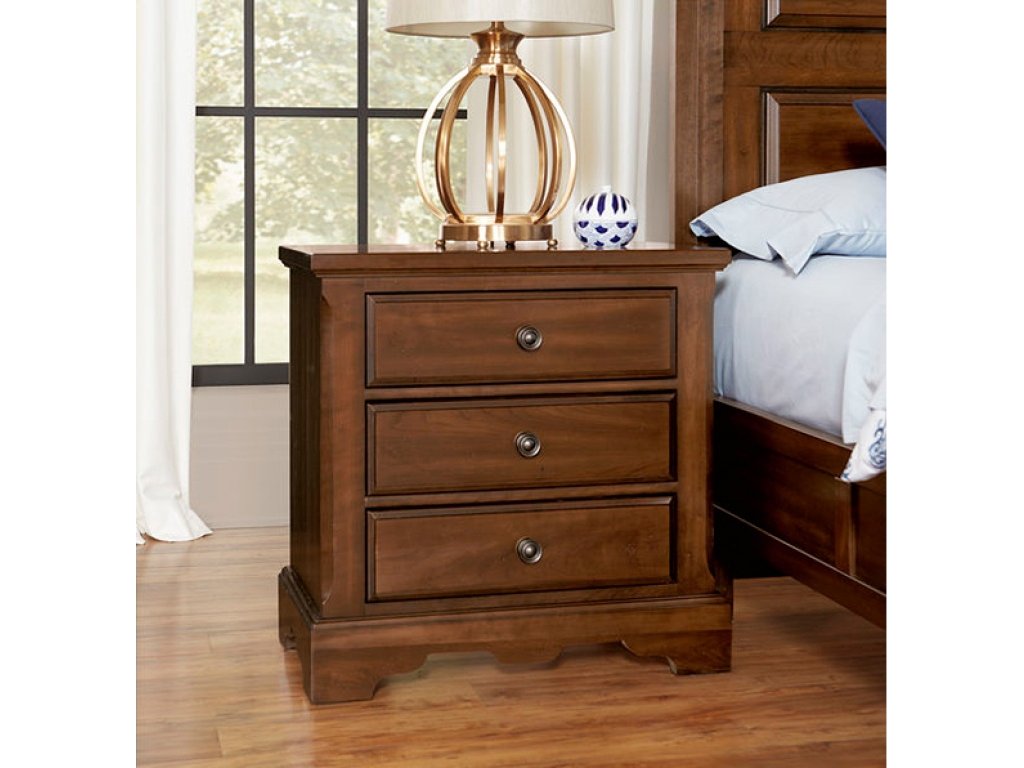 Night Stand - 3 Drawer - image 1