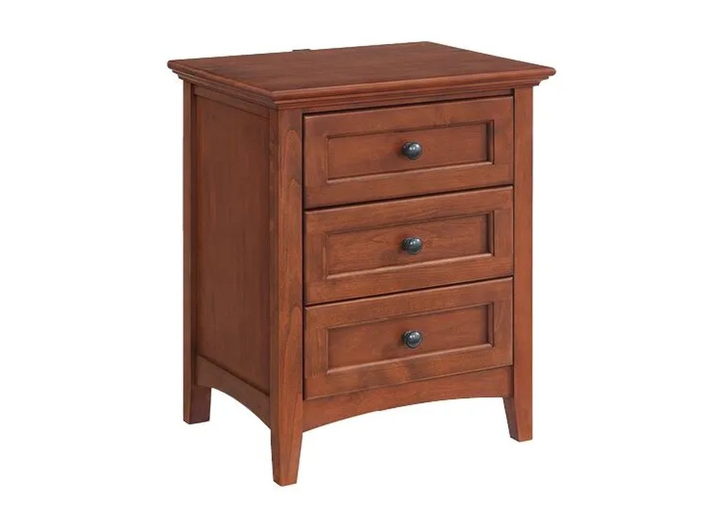 McKenzie 3-Drawer Nightstand - main image
