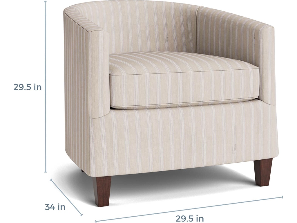 Maxwell Barrel Back Accent Chair - image 3