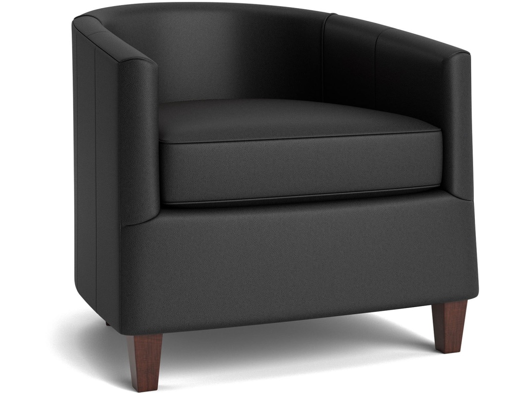 Maxwell Leather Accent Chair - image 1