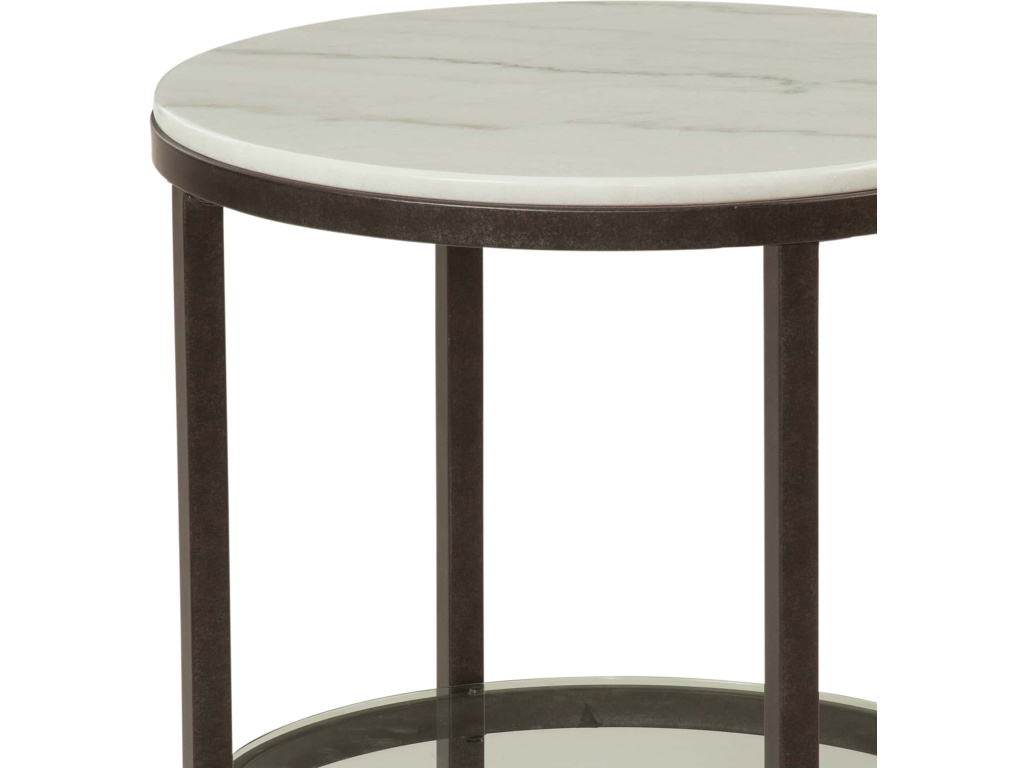Whitman Round End Table - image 1