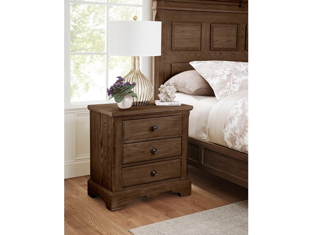Night Stand - 3 Drawer - image 1