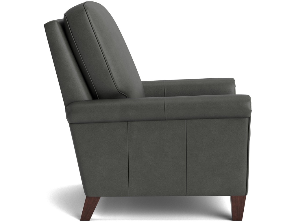 Thompson Leather Panel Arm Accent Chair - image 2