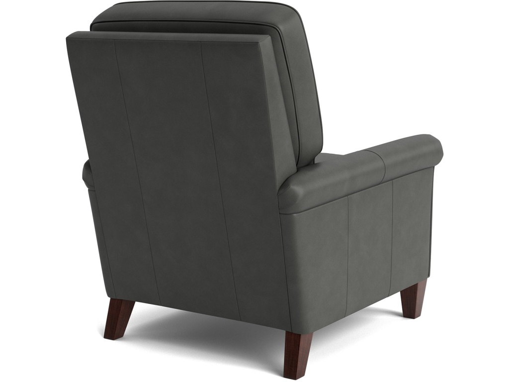 Thompson Leather Panel Arm Accent Chair - image 3