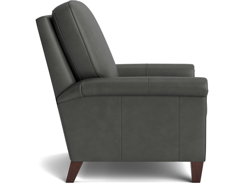 Thompson Leather Panel Arm Manual Recliner - image 2