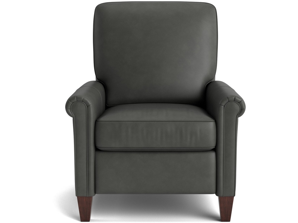 Thompson Leather Panel Arm Manual Recliner - main image