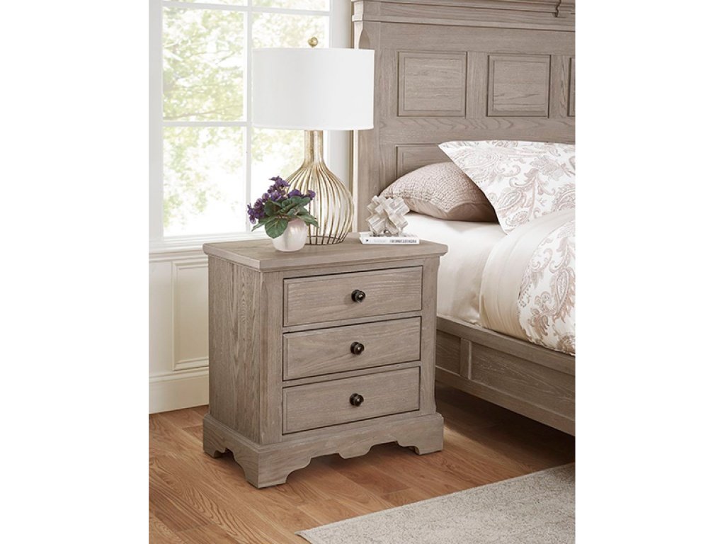 Night Stand - 3 Drawer - image 1