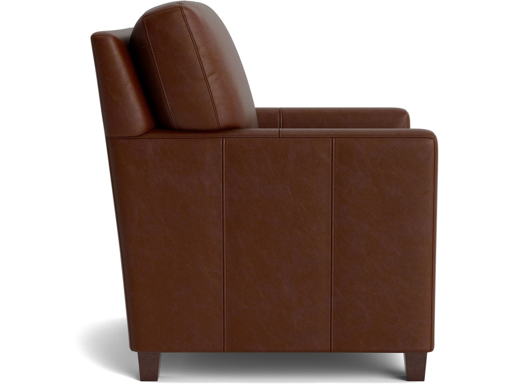 Trent Leather Accent Chair - image 2