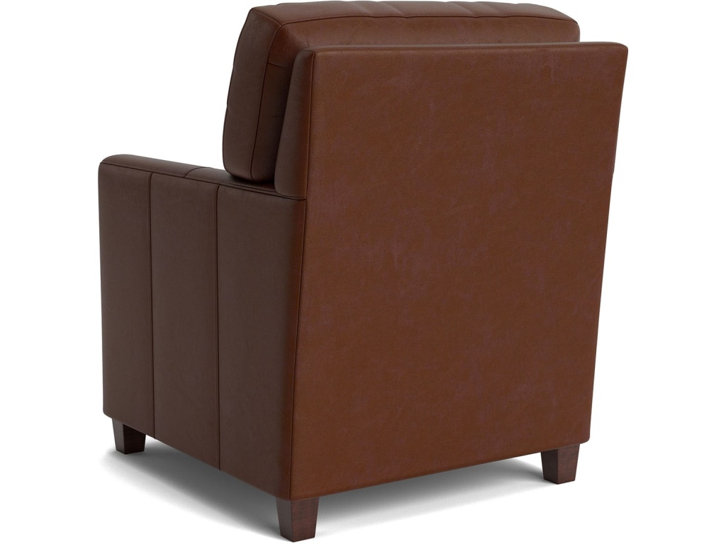 Trent Leather Accent Chair - image 3