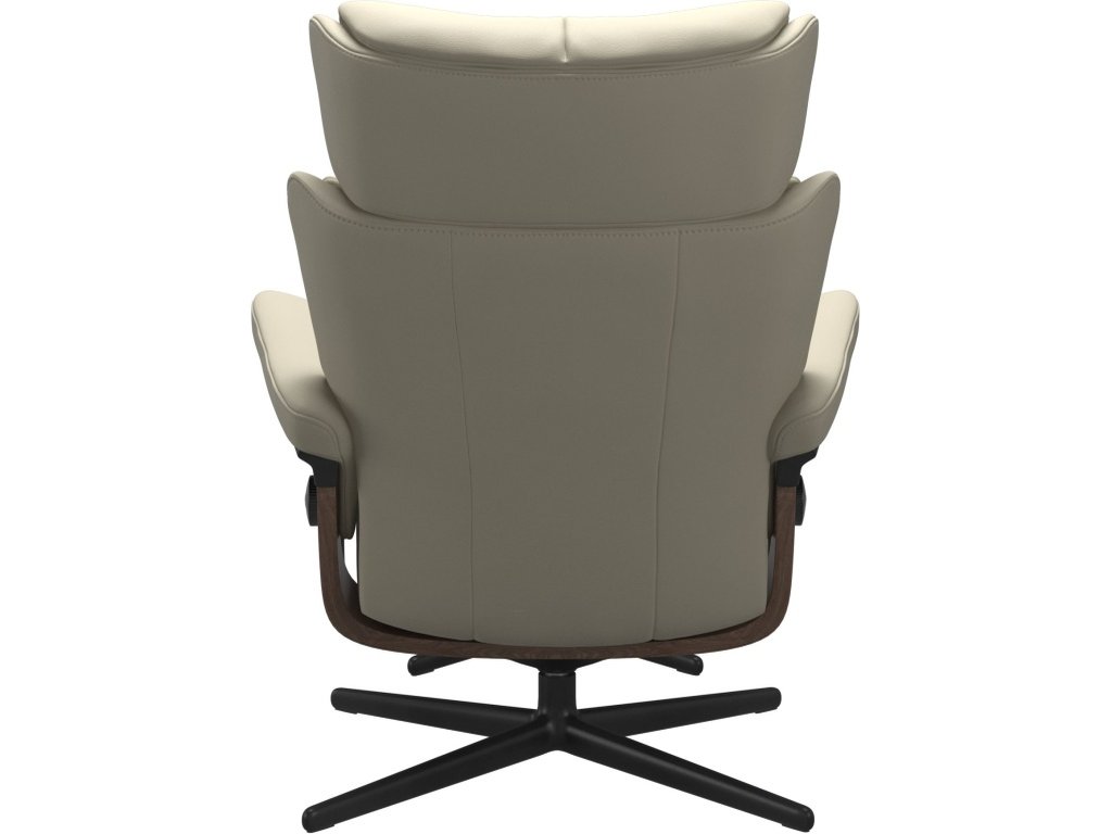 Stressless® Magic (M) Cross Base Recliner with Ottoman - image 2
