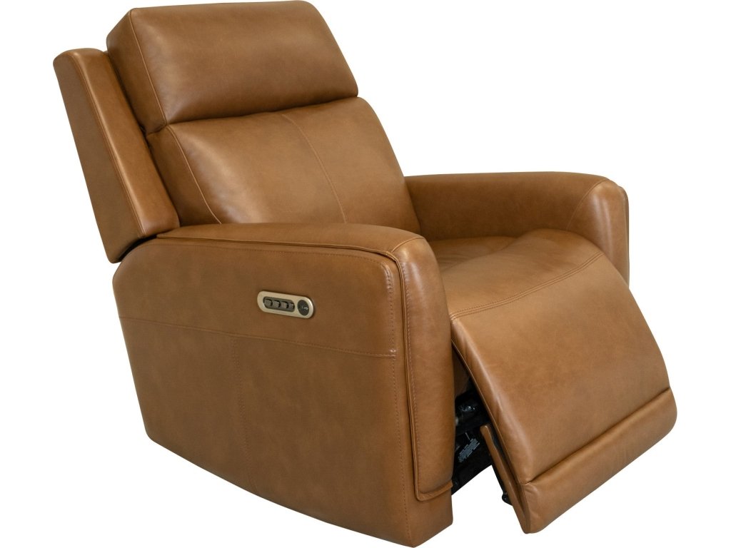 Alister Sedona Leather Power Gliding Recliner with Power Headrest and Lumbar - image 4