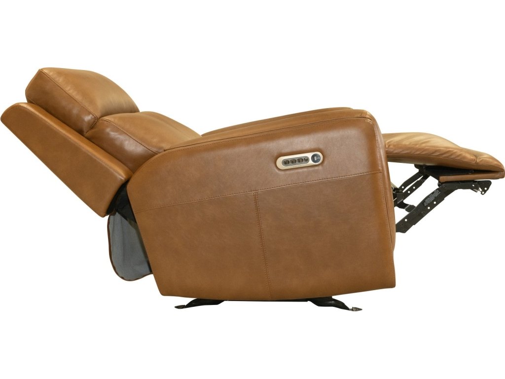 Alister Sedona Leather Power Gliding Recliner with Power Headrest and Lumbar - image 8
