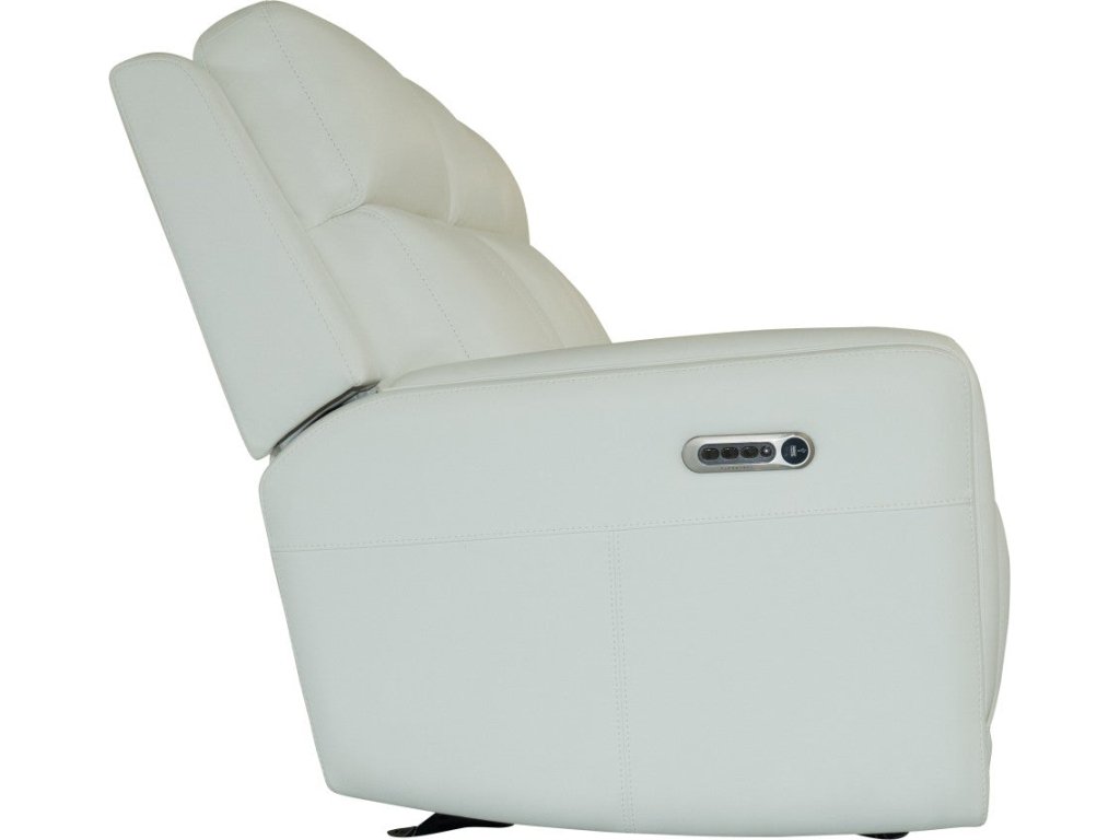 Alister Porcelain Leather Power Gliding Sofa with Power Headrests & Lumbar - image 3
