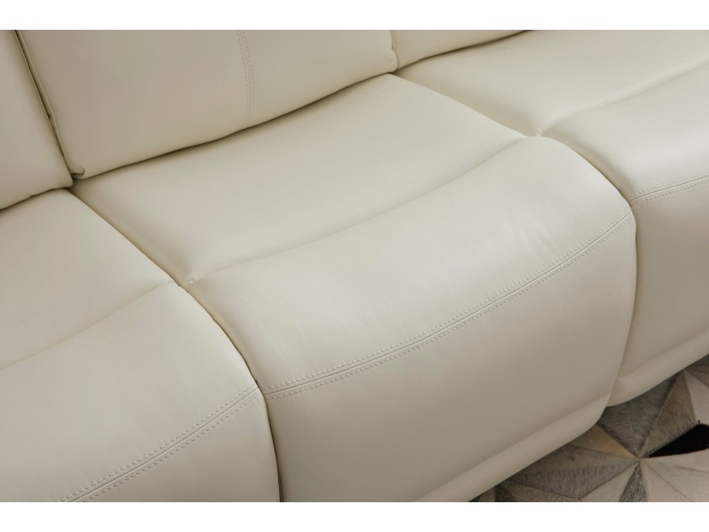 Alister Porcelain Leather Power Gliding Sofa with Power Headrests & Lumbar - image 5