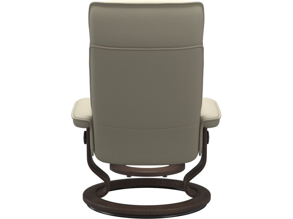 Admiral (M) Classic Base Recliner with Ottoman - image 2