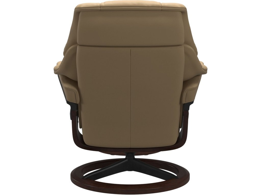Stressless® Reno (M) Signature Base Recliner with Ottoman - image 2