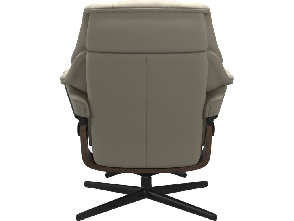 Stressless® Reno (M) Cross Base Recliner with Ottoman - image 2