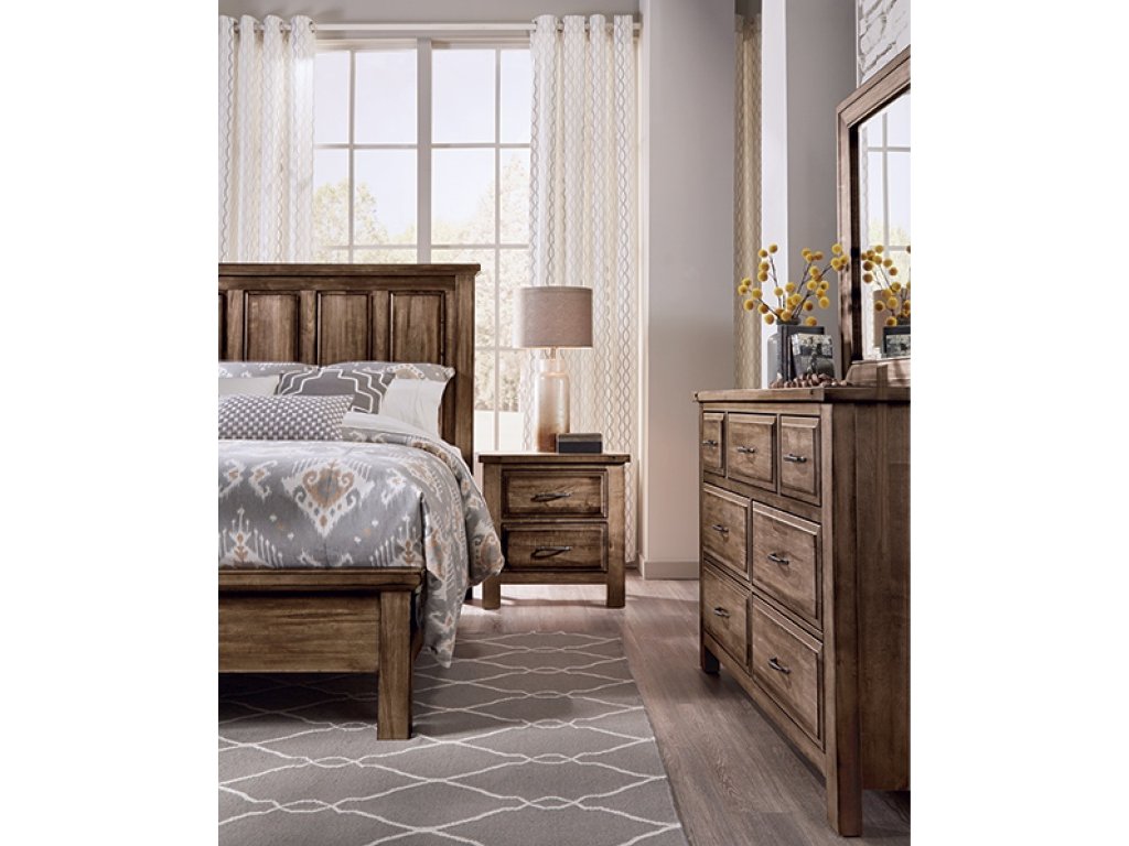 Mansion Bed With Low Profile Footboard - image 2