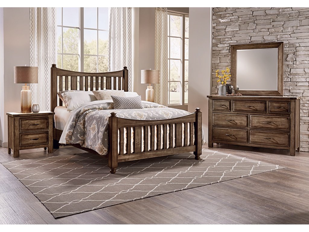 Slat Poster Bed With Slat Poster Footboard - image 2
