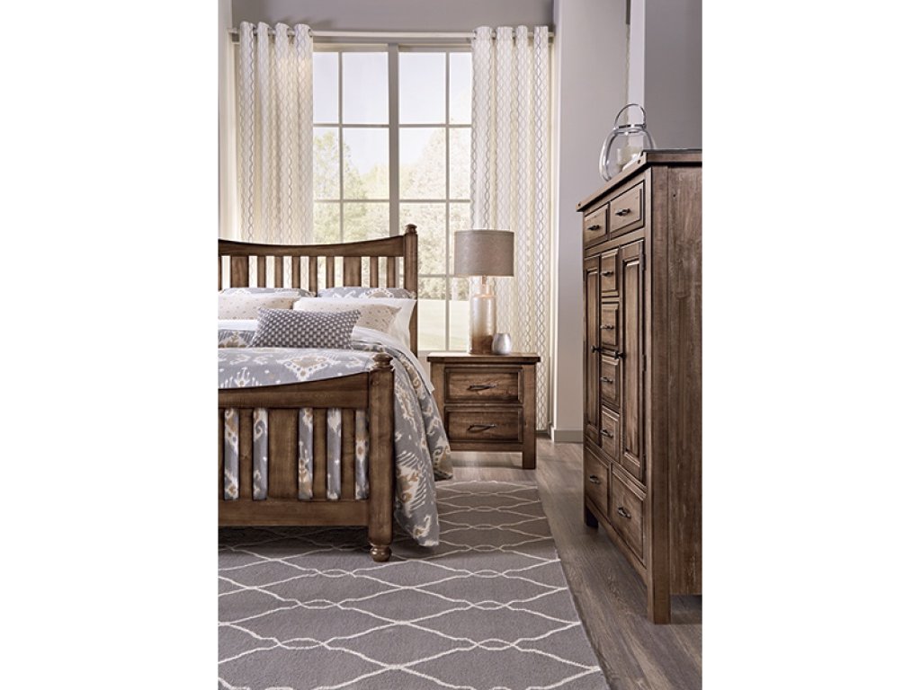 Slat Poster Bed With Slat Poster Footboard - image 3