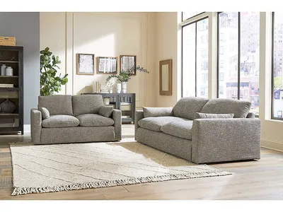 Dramatic Sofa and Loveseat