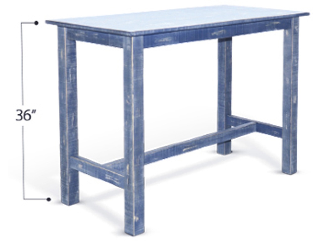 Ocean Blue Counter Table - main image