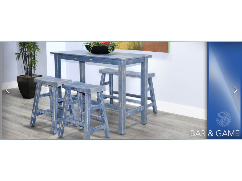 Ocean Blue Counter Table - image 2