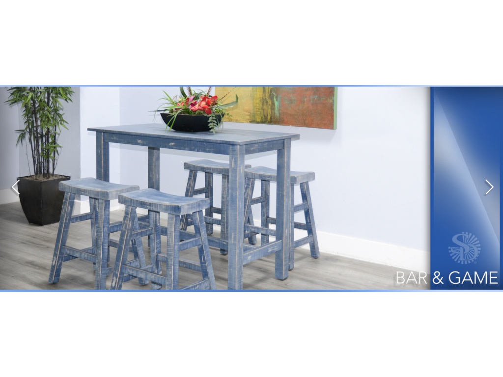 Ocean Blue Counter Table - image 4