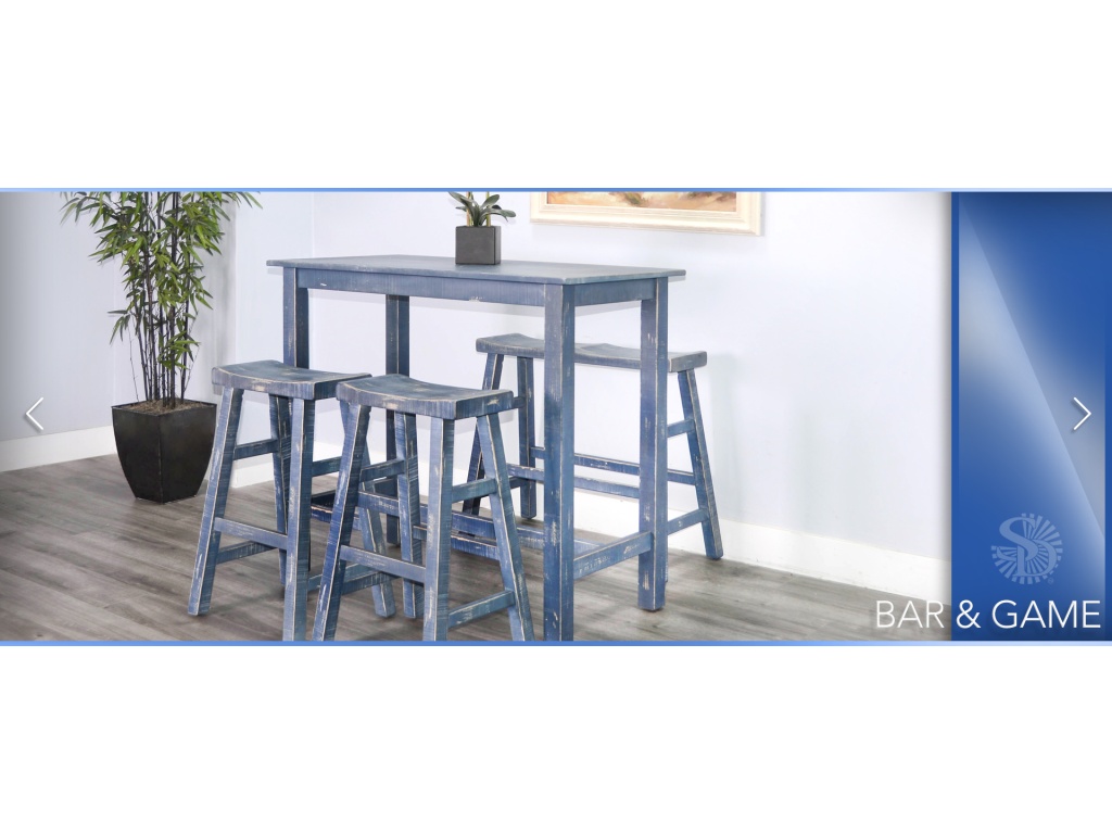 Ocean Blue Counter Table - image 6