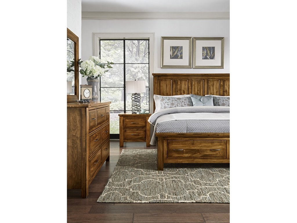 Mansion Bed With Low Profile Footboard - image 3