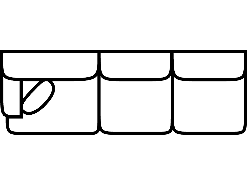 LSF 1 Arm Sofa - image 1