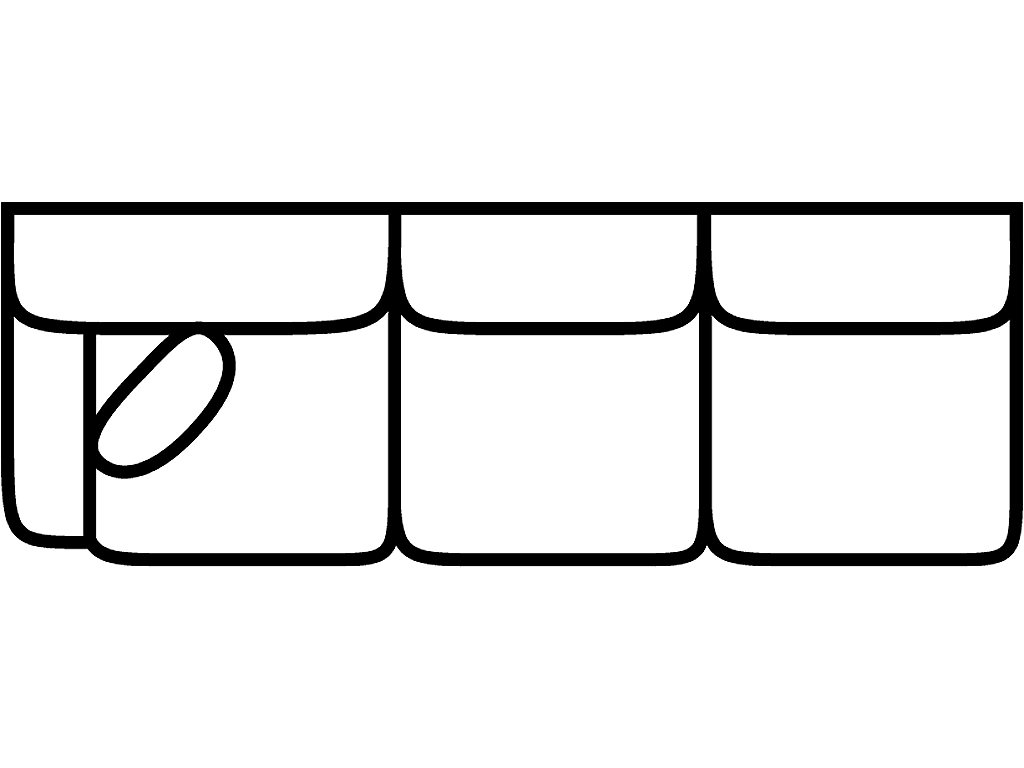 LSF 1 Arm Sofa - image 1
