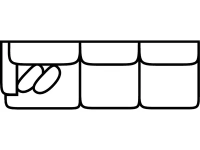 LSF 1 Arm Sofa - Alternative View