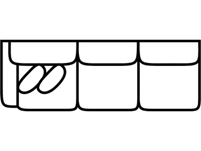 LSF 1 Arm Sofa - Alternative View
