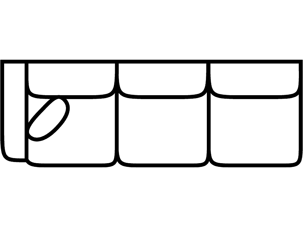 LSF 1 Arm Sofa - image 1
