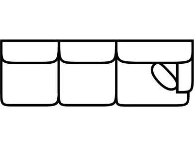 RSF 1 Arm Sofa