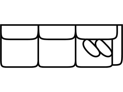 RSF 1 Arm Sofa - Alternative View