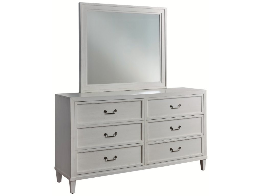 1210 Dunescape Queen Panel Bed, Dresser, Mirror - image 2