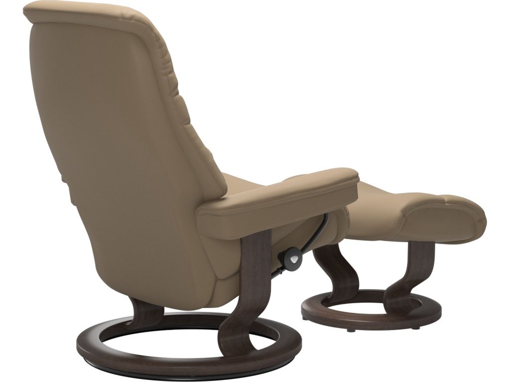 Sunrise (M) Classic Base Recliner with Ottoman - image 3