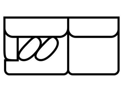 LSF 1 Arm Loveseat - Alternative View
