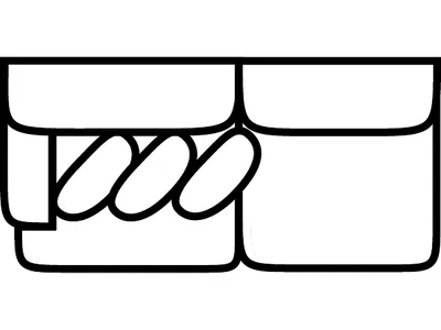 LSF 1 Arm Loveseat