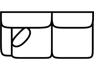 LSF 1 Arm Loveseat
