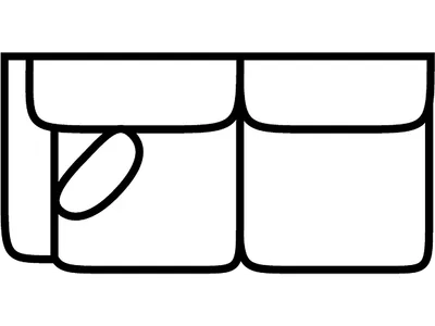 LSF 1 Arm Loveseat