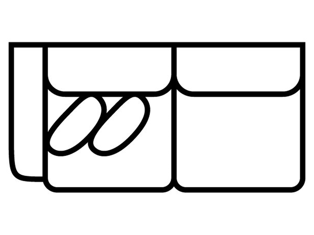 LSF 1 Arm Loveseat - image 1